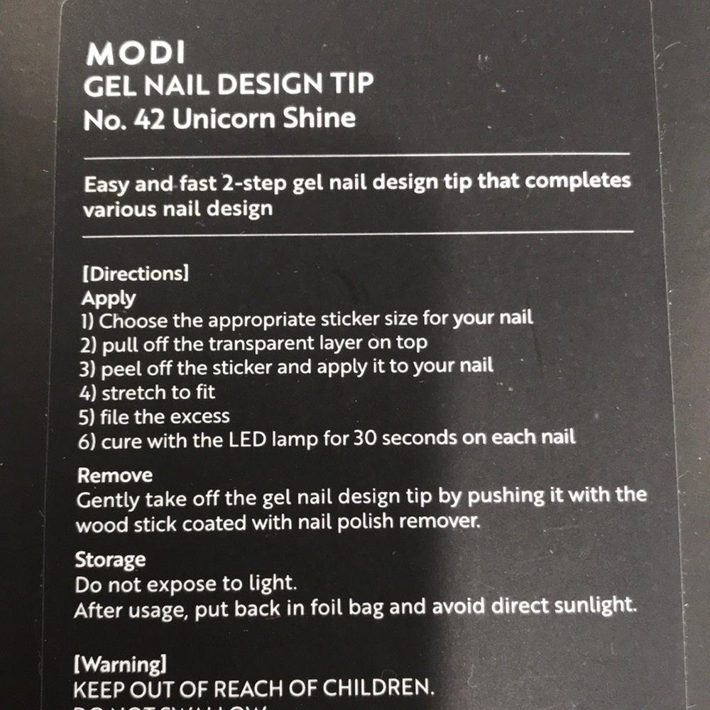 Amorepacific Gel Nail Design Tip - BOGO same priced item - Picture 6 of 9